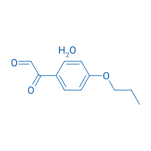 2-Oxo-2-(4-propoxyphenyl)acetaldehyde hydrate 1g