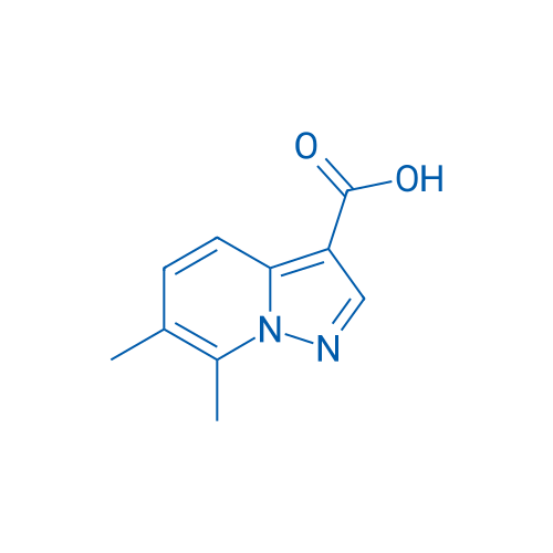 6,7-Dimethylpyrazolo[1,5-a]pyridine-3-carboxylic acid 100mg