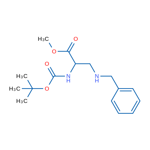 Methyl 3-(benzylamino)-2-([(tert-butoxy)carbonyl]amino)propanoate 1g
