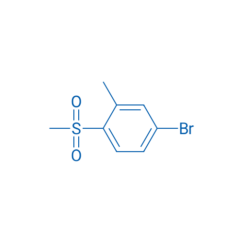 4-Bromo-2-methyl-1-(methylsulfonyl)benzene 1g