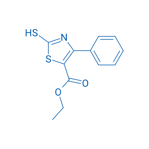 Ethyl 2-mercapto-4-phenylthiazole-5-carboxylate 1g
