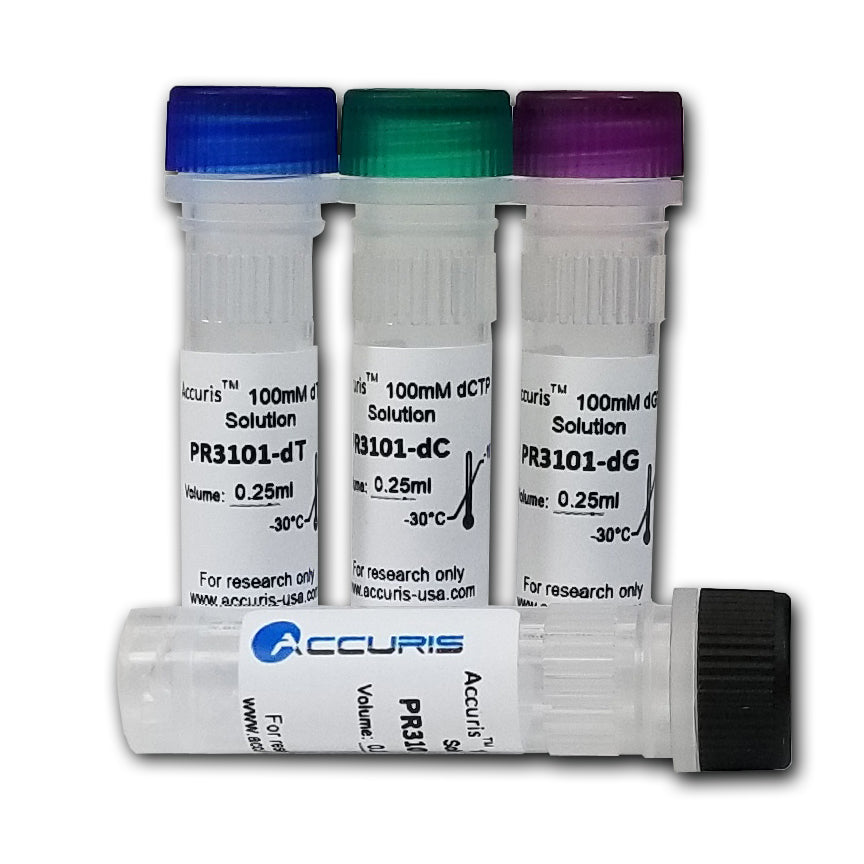100mM dNTP Set, dATP, dGTP, dTTP, dCTP, 250µl /25µmol of each