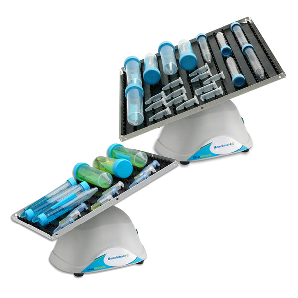 MiniMixer™ 3D Nutating Shaker, fixed speed 10"x7.5" platform, dimpled mat, 115V