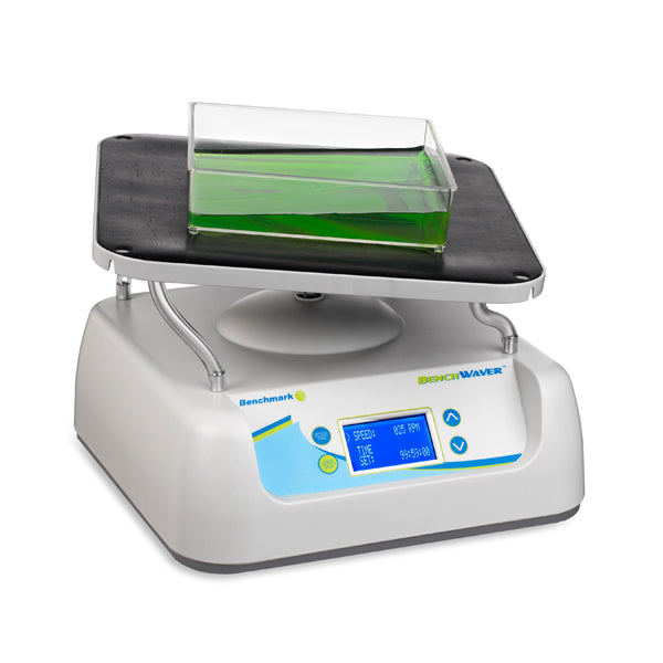 BenchWaver™ 3D Rocker with flat mat, 13.5x13" platform, 100-240V (US Plug)