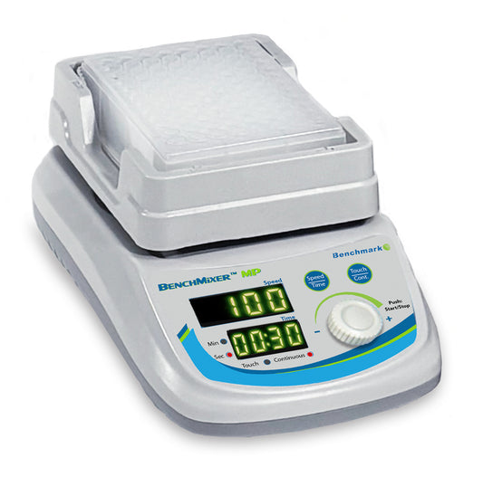 BenchMixer™ MP with attachments for plates, 30x2.0ml, 12x15ml, 4x50ml and cup head attachment, 115V
