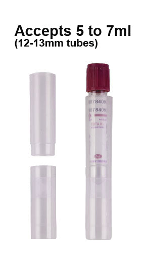 Adapter pack for C3303-6HP, for 5ml and 7ml (12-13mm) tubes in 15ml rotors, 8/pk.
