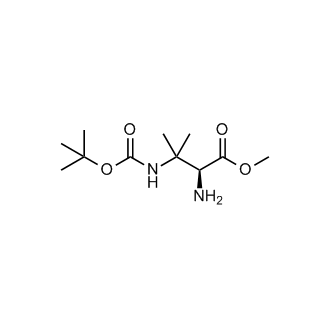Methyl (S)-2-amino-3-((tert-butoxycarbonyl)amino)-3-methylbutanoate