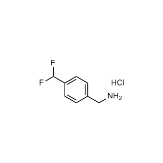 [4-(Difluoromethyl)phenyl]methanamine;hydrochloride