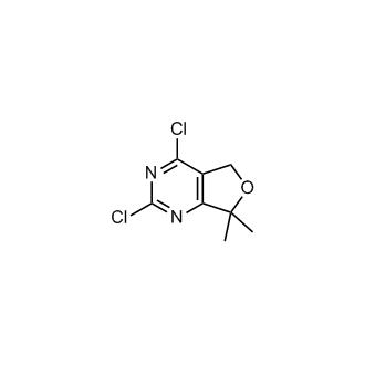 2,4-Dichloro-7,7-dimethyl-5H-furo[3,4-d]pyrimidine