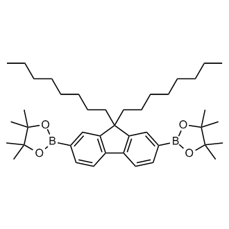 2-[9,9-Dioctyl-7-(4,4,5,5-tetramethyl-1,3,2-dioxaborolan-2-yl)fluoren-2-yl]-4,4,5,5-tetramethyl-1,3,2-dioxaborolane