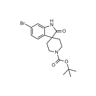 tert-Butyl 6-bromo-2-oxo-1,2-dihydrospiro[indole-3,4'-piperidine]-1'-carboxylate