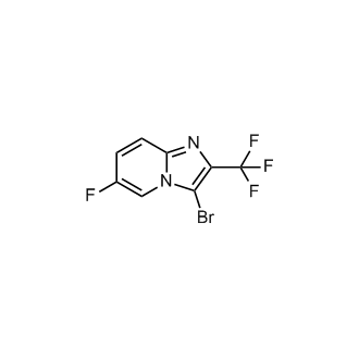 3-Bromo-6-fluoro-2-(trifluoromethyl)imidazo[1,2-a]pyridine