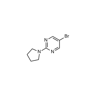 5-Bromo-2-(pyrrolidin-1-yl)pyrimidine