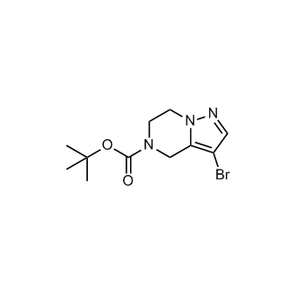tert-Butyl 3-bromo-4H,5H,6H,7H-pyrazolo[1,5-a]pyrazine-5-carboxylate