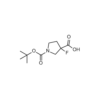 1-(tert-Butoxycarbonyl)-3-fluoropyrrolidine-3-carboxylic acid