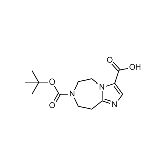 7-(tert-Butoxycarbonyl)-6,7,8,9-tetrahydro-5H-imidazo[1,2-d][1,4]diazepine-3-carboxylic acid