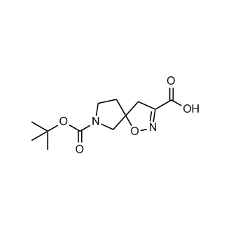 7-(tert-Butoxycarbonyl)-1-oxa-2,7-diazaspiro[4.4]non-2-ene-3-carboxylic acid