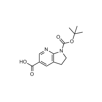 1-(tert-Butoxycarbonyl)-2,3-dihydro-1H-pyrrolo[2,3-b]pyridine-5-carboxylic acid