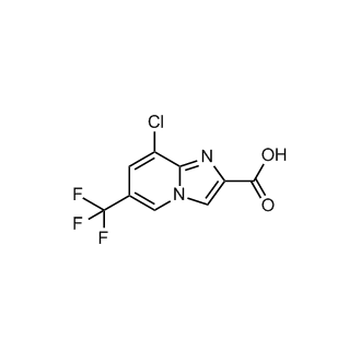 8-Chloro-6-(trifluoromethyl)imidazo-[1,2-a]pyridine-2-carboxylic acid