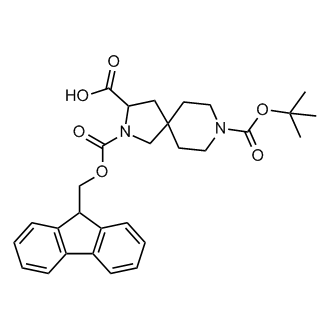 2-(((9H-Fluoren-9-yl)methoxy)carbonyl)-8-(tert-butoxycarbonyl)-2,8-diazaspiro[4.5]decane-3-carboxylic acid