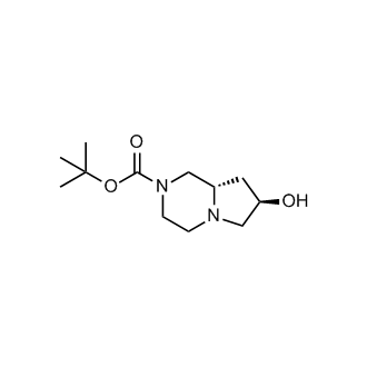 tert-Butyl (7R,8aS)-7-hydroxy-3,4,6,7,8,8a-hexahydro-1H-pyrrolo[1,2-a]pyrazine-2-carboxylate