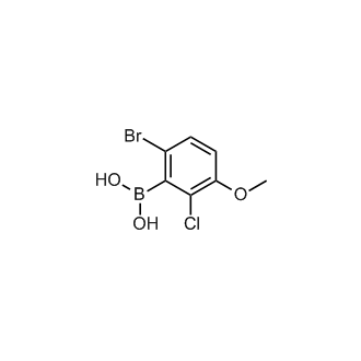 (6-Bromo-2-chloro-3-methoxyphenyl)boronic acid