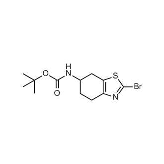 tert-Butyl (2-bromo-4,5,6,7-tetrahydrobenzo[d]thiazol-6-yl)carbamate