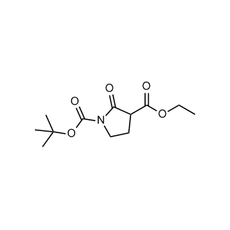 1-(tert-Butyl) 3-ethyl 2-oxopyrrolidine-1,3-dicarboxylate