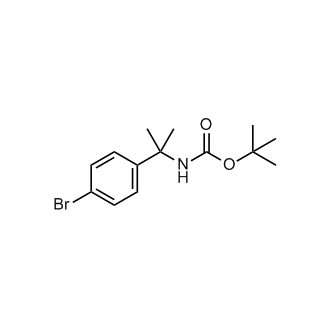 tert-Butyl 2-(4-bromophenyl)propan-2-ylcarbamate