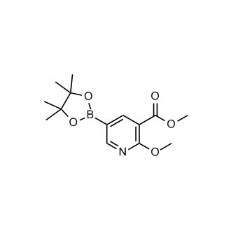 Methyl 2-(methyloxy)-5-(4,4,5,5-tetramethyl-1,3,2-dioxaborolan-2-yl)-3-pyridinecarboxylate
