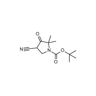 tert-Butyl 4-cyano-2,2-dimethyl-3-oxopyrrolidine-1-carboxylate