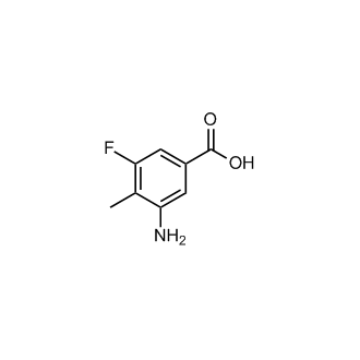 3-Amino-5-fluoro-4-methylbenzoic acid