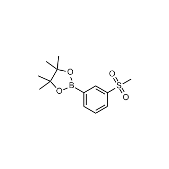 4,4,5,5-Tetramethyl-2-(3-(methylsulfonyl)phenyl)-1,3,2-dioxaborolane