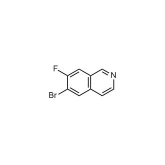 6-Bromo-7-fluoroisoquinoline