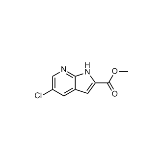 Methyl 5-chloro-1H-pyrrolo[2,3-b]pyridine-2-carboxylate