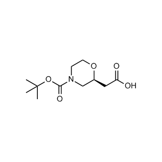 (S)-2-(4-(tert-Butoxycarbonyl)morpholin-2-yl)acetic acid