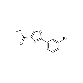 2-(3-Bromophenyl)thiazole-4-carboxylic acid