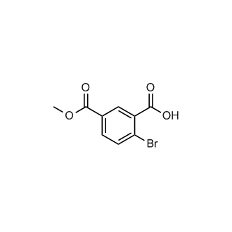 2-Bromo-5-(methoxycarbonyl)benzoic acid
