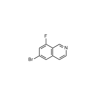 6-Bromo-8-fluoroisoquinoline