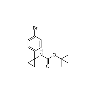 tert-Butyl (1-(4-bromophenyl)cyclopropyl)carbamate