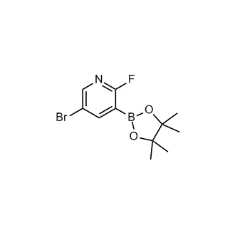 5-Bromo-2-fluoro-3-(4,4,5,5-tetramethyl-1,3,2-dioxaborolan-2-yl)pyridine
