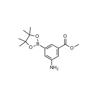 Methyl 3-amino-5-(4,4,5,5-tetramethyl-1,3,2-dioxaborolan-2-yl)benzoate