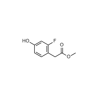 Methyl 2-(2-fluoro-4-hydroxyphenyl)acetate