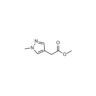 Methyl 2-(1-methyl-1H-pyrazol-4-yl)acetate