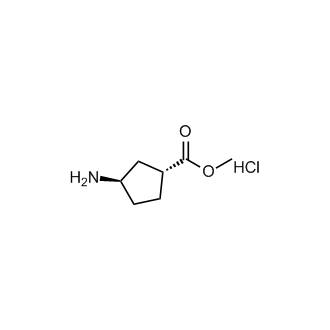 Methyl (1R,3R)-3-aminocyclopentane-1-carboxylate hydrochloride