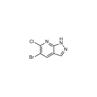 5-Bromo-6-chloro-1H-pyrazolo[3,4-b]pyridine
