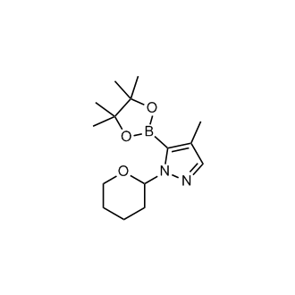 4-Methyl-1-(oxan-2-yl)-5-(tetramethyl-1,3,2-dioxaborolan-2-yl)-1H-pyrazole