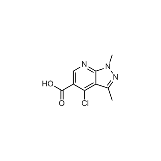 4-Chloro-1,3-dimethyl-1H-pyrazolo[3,4-b]pyridine-5-carboxylic acid
