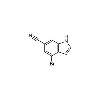 4-Bromo-1H-indole-6-carbonitrile