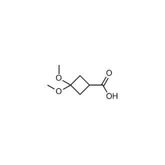 3,3-Dimethoxycyclobutanecarboxylic acid